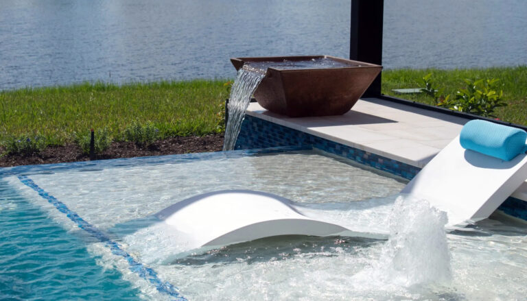 Landis Pools custom swimming pool, project 7