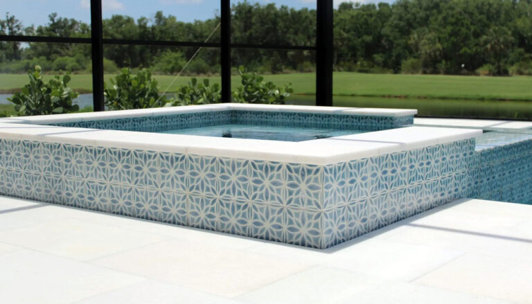 Landis Pools custom swimming pool, project 3