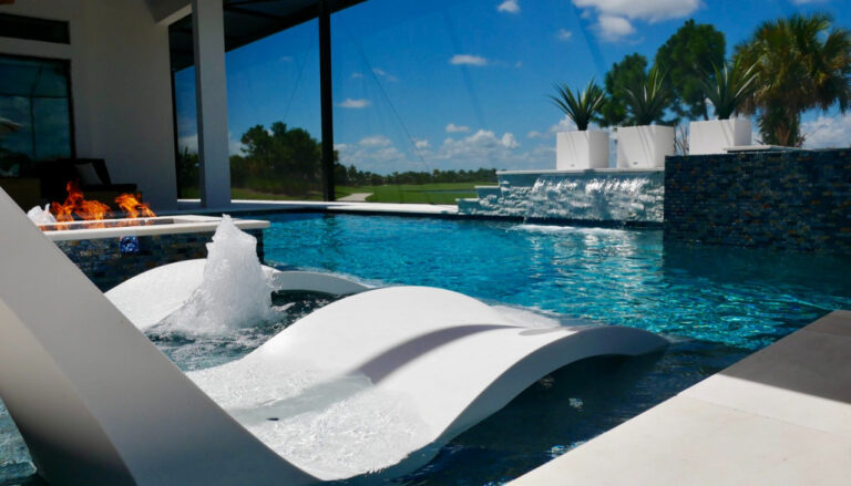 Landis Pools custom swimming pool, project 2