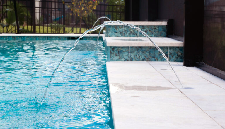 Landis Pools custom swimming pool, project 11